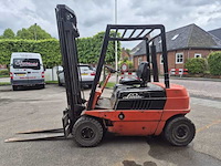 Vorkheftruck, linde, orange/zwart