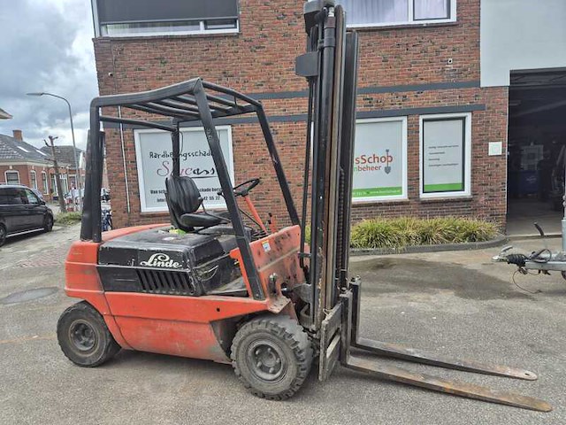 Vorkheftruck, linde, orange/zwart - afbeelding 4 van  5