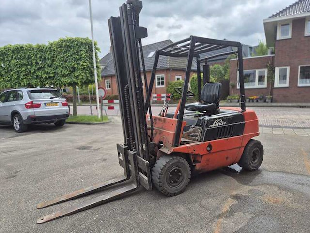 Vorkheftruck, linde, orange/zwart - afbeelding 5 van  5