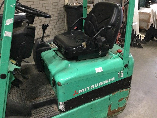 Vorkheftruck, mitsubishi, 15, groen - afbeelding 4 van  8