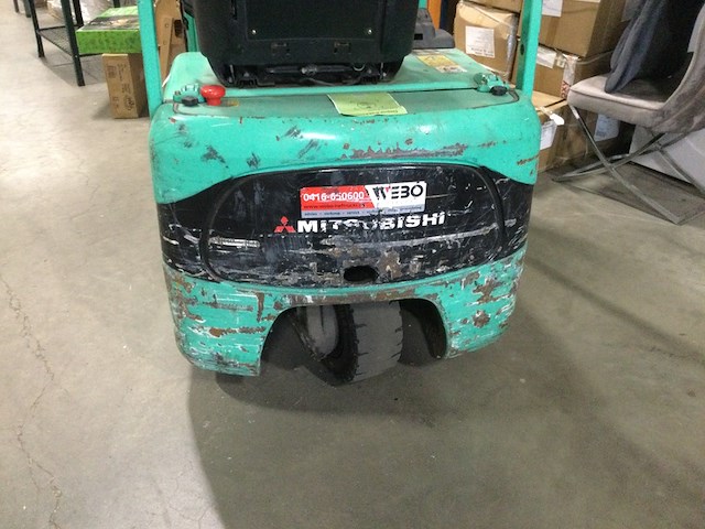 Vorkheftruck, mitsubishi, 15, groen - afbeelding 5 van  8