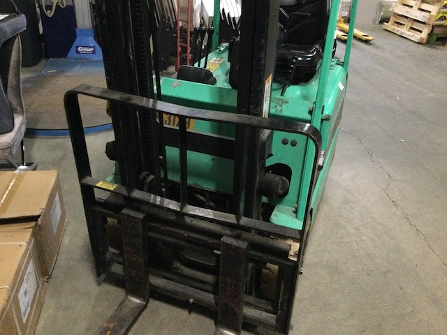 Vorkheftruck, mitsubishi, 15, groen - afbeelding 8 van  8