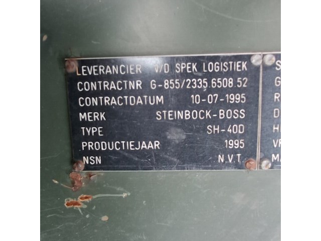 Vorkheftruck, steinbock-boss, sh40-5a2, 1995, diesel - afbeelding 14 van  27