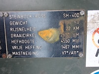 Vorkheftruck, steinbock-boss, sh40-5a2, 1995, diesel - afbeelding 15 van  27