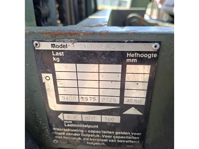 Vorkheftruck, steinbock-boss, sh40 5a2, 1996 - afbeelding 3 van  24