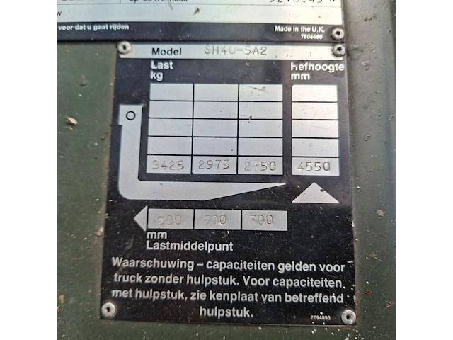 Vorkheftruck, steinbock / jungheinrich, sh40 5a2, 1996 - afbeelding 10 van  18