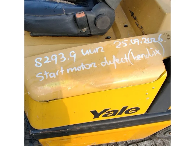 Vorkheftruck, yale, glp55mj-v2814, 2002 - afbeelding 14 van  27
