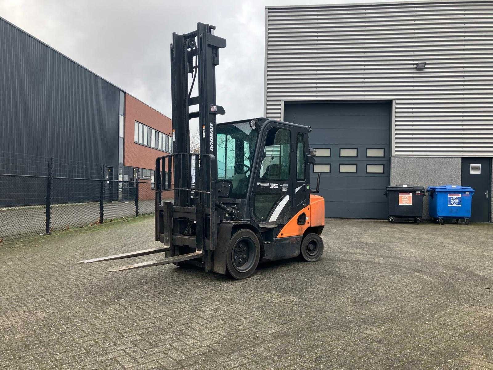 Vorkheftrucks, reachtrucks, hoogwerkers en palletwagens