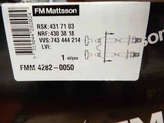 Vorstvrije buitenkraan, fm mattsson, chroom - afbeelding 6 van  6
