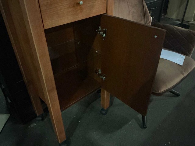 Vos opbergkast kersen verrijdbaar - afbeelding 7 van  7