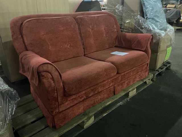 Vos terra 2-zits bank - afbeelding 2 van  4