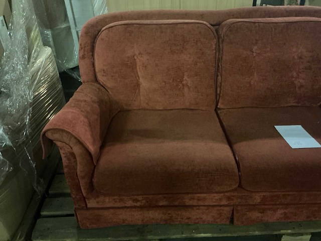 Vos terra 2-zits bank - afbeelding 3 van  4