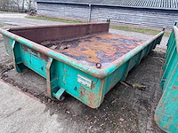 Vossebelt 6m³ container kabelsysteem - opslagcontainer - afbeelding 3 van  3