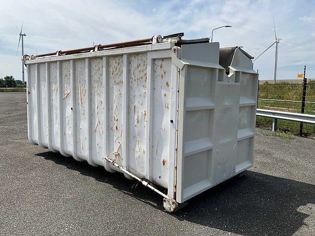 Vossebelt haakarm container 23m3 met hydraulische milieukleppen - afbeelding 5 van  11