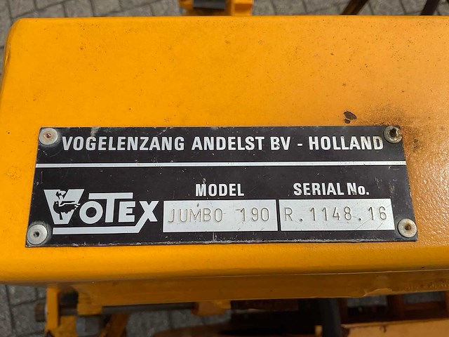 Votex jumbo 190 klepelmaaier - afbeelding 7 van  9