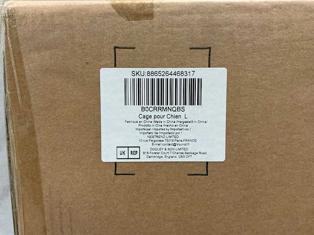 Vounot honden bench l (2x) - afbeelding 2 van  3