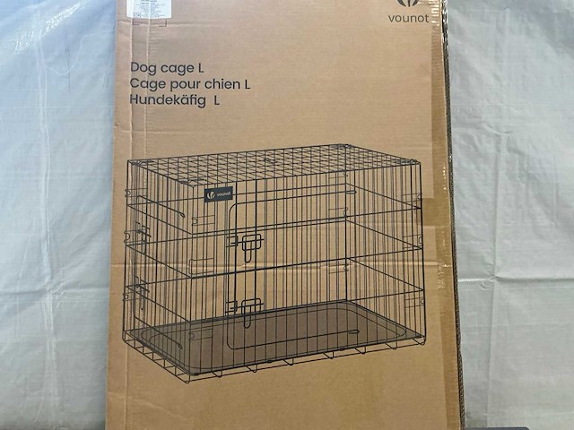 Vounot honden bench l - afbeelding 1 van  3