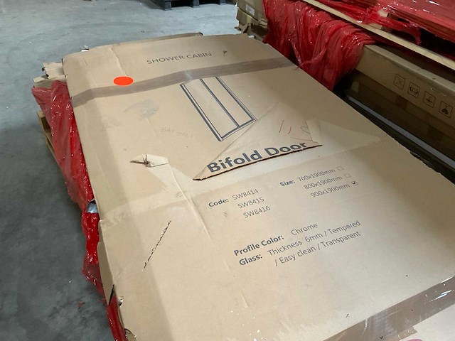 Vouwdeur 90x190cm - afbeelding 2 van  2