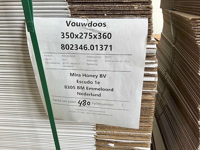 Vouwdoos (800x) - afbeelding 3 van  3