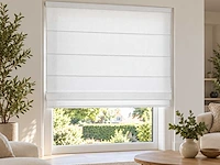 Vouwgordijn 2.96 x 2.40-arctic white (4x)
