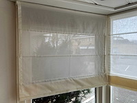 Vouwgordijn met baleinen (3x) - afbeelding 1 van  5