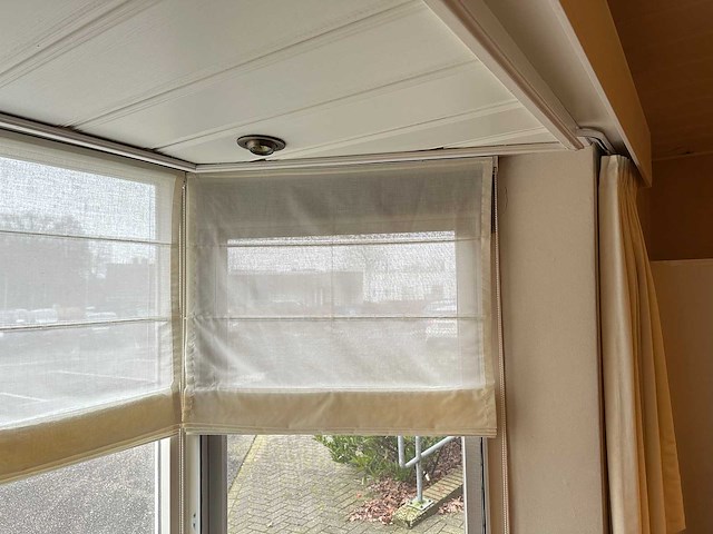 Vouwgordijn met baleinen (3x) - afbeelding 3 van  5