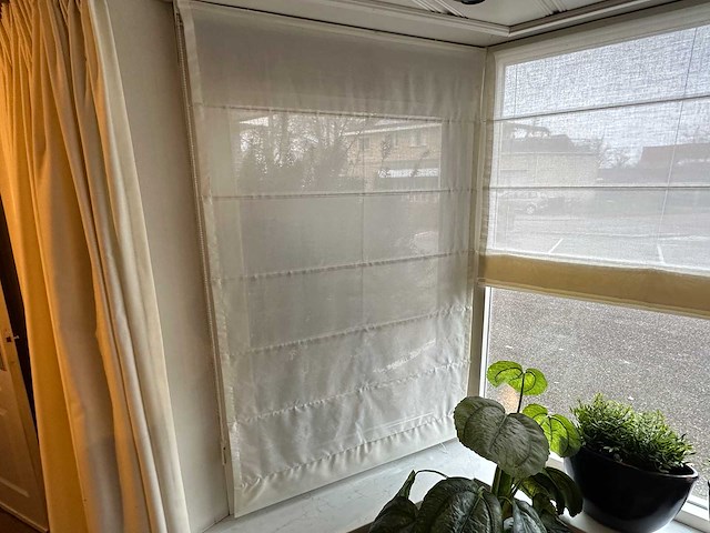 Vouwgordijn met baleinen (3x) - afbeelding 4 van  5