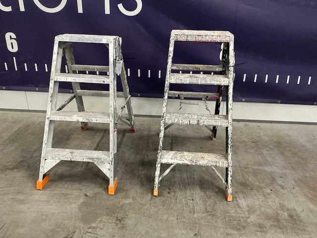 Vouwladder (2x) - afbeelding 3 van  7