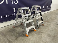Vouwladder (2x) - afbeelding 4 van  7