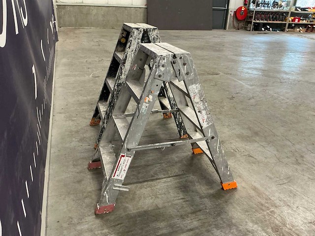 Vouwladder (2x) - afbeelding 6 van  7