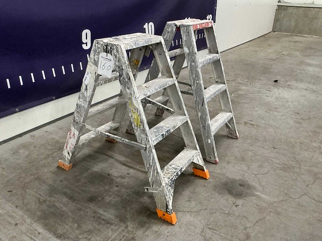 Vouwladder (2x) - afbeelding 3 van  5