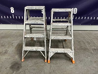 Vouwladder (2x) - afbeelding 2 van  7