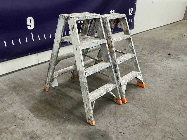 Vouwladder (2x) - afbeelding 3 van  7
