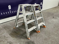 Vouwladder (2x) - afbeelding 3 van  7