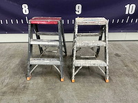 Vouwladder (2x) - afbeelding 2 van  5