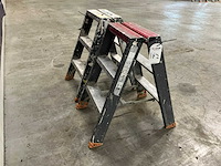Vouwladder (2x) - afbeelding 4 van  5