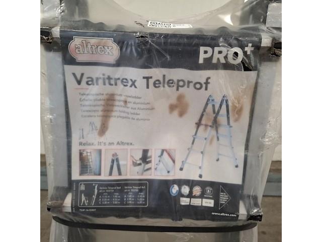 Vouwladder, altrex, pro+ varitex teleprof 4x4 - afbeelding 3 van  5