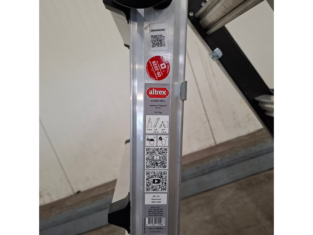 Vouwladder, altrex, pro+ varitrex teleporf 4x4 - afbeelding 4 van  6