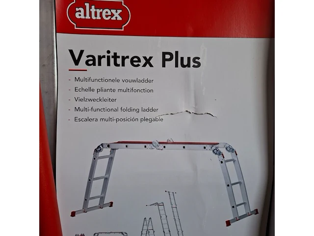 Vouwladder altrex, varitrex plus 4x3 treeds - afbeelding 2 van  4