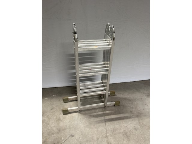 Vouwladder excelsior, 4x3 - afbeelding 1 van  3