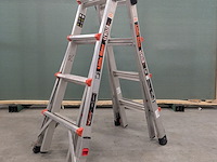 Vouwladder little giant, 4x4 leveler - afbeelding 2 van  9