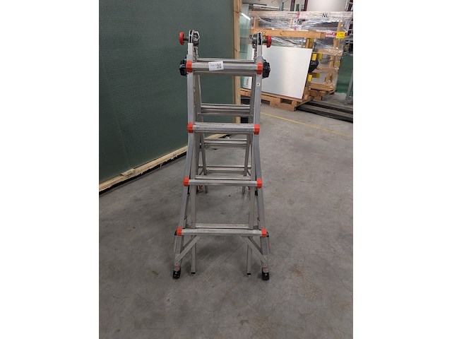 Vouwladder little giant, 4x4 leveler - afbeelding 3 van  9