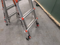 Vouwladder little giant, 4x4 leveler - afbeelding 6 van  9