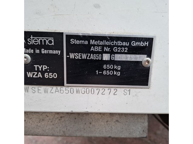 Vouwwagen stema, wza 650 - afbeelding 2 van  23