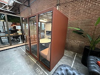 Vox 2024 large demontabele akoestische kantoor ruimte 140x250x230cm - afbeelding 5 van  11