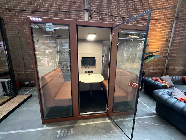 Vox 2024 large demontabele akoestische kantoor ruimte 140x250x230cm - afbeelding 7 van  11