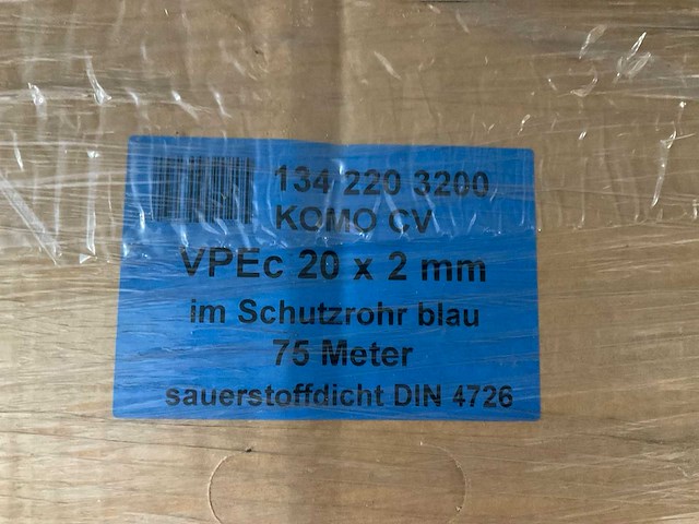 Vpec 20x2 meerlagenbuis blauwe mantel (2x) - afbeelding 2 van  2