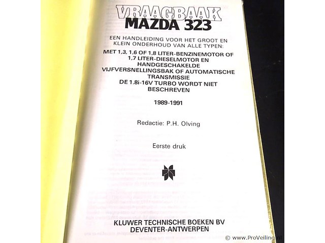 Vraag mazda 323 - afbeelding 2 van  5