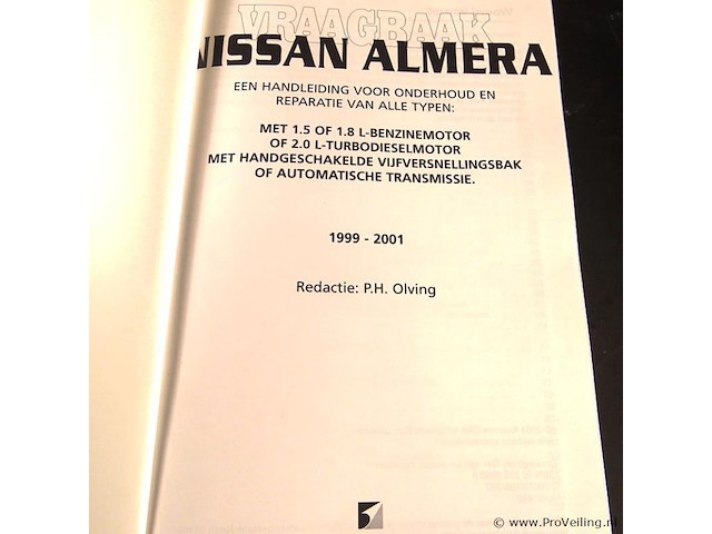 Vraagbaak nissan almera - afbeelding 2 van  5