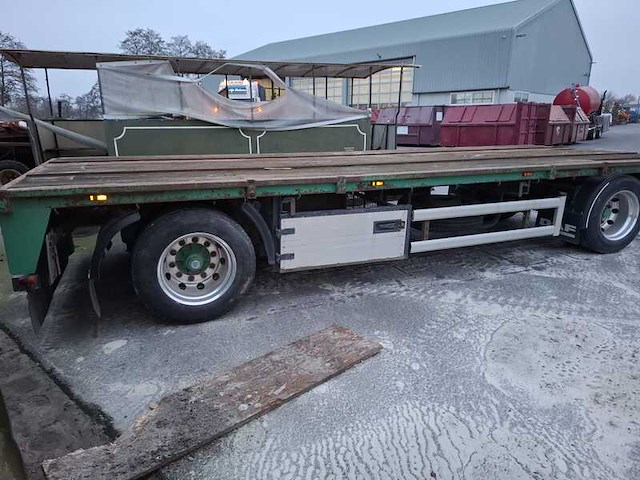 Vrachtwagen aanhanger floor, fla 10 101, bouwjaar 1998 - afbeelding 3 van  5